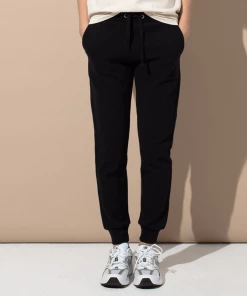 Cadine Pedestal Jogger - Black