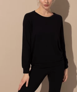 Cadine Portico Sweatshirt - Black Clothing