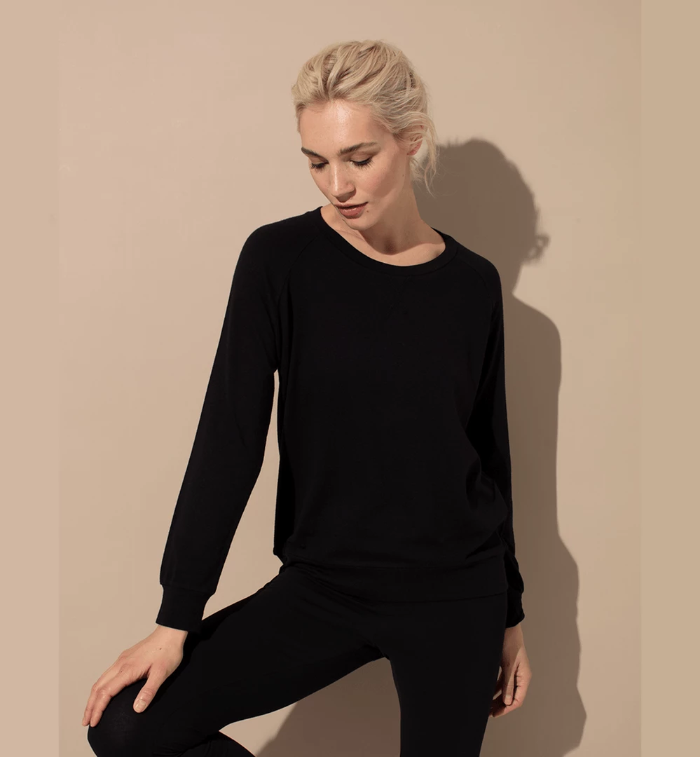 Cadine Portico Sweatshirt - Black Clothing 2 Cadine Portico Sweatshirt - Black Clothing