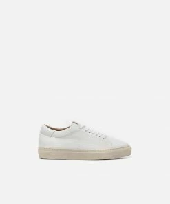 Flattered Stockholm Sneaker - White Leather Footwear