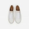 Flattered Stockholm Sneaker - White Leather Footwear