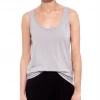 Cadine Swag Tank - Light Grey