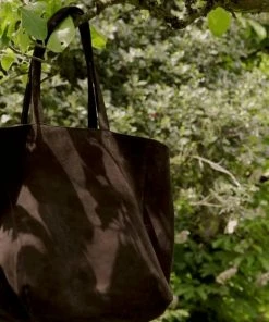 Cadine The Classic Bag - Chestnut Suede